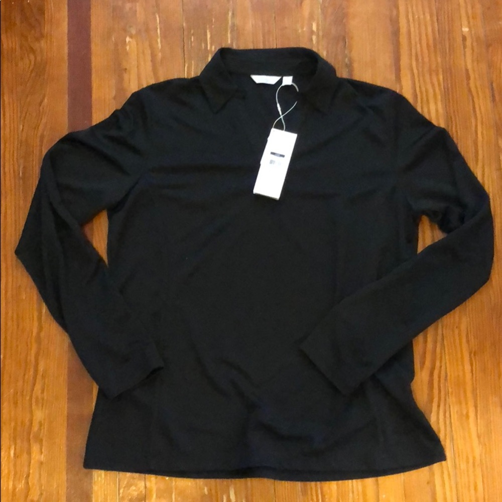 Women’s dry fit collared top